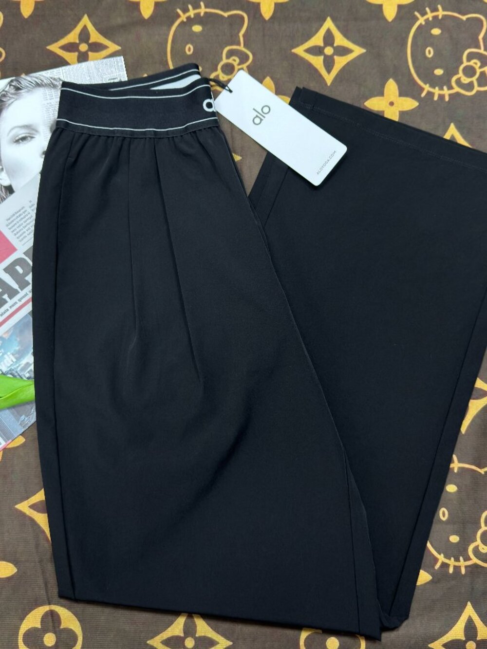 🎨ALO Yoga Suit Up Trouser Black (Regular) 30-inch✨ - Picture 5 of 8